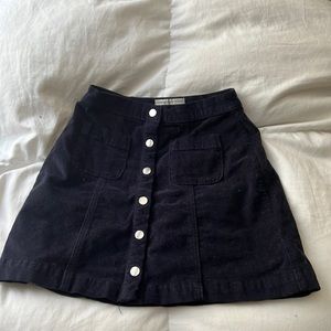 Cute felt-like material skirt from Urban Outfitters!